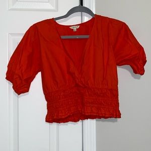 Like new red/orange top